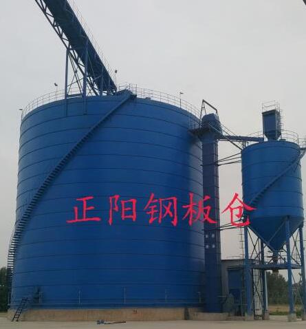 定襄大型矿粉钢板库