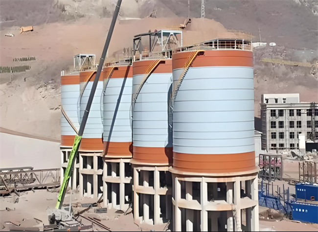 定襄高架钢板仓